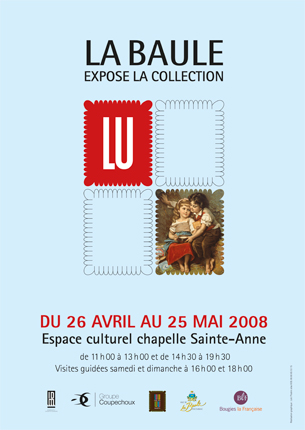 Affiche exposition LU La Baule